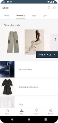 A&F android App screenshot 3